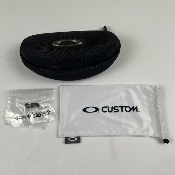 Authentic Oakley Sport Soft Vault Sunglass Case Black Hard Ballistic Nylon Y2K - Picture 1 of 7